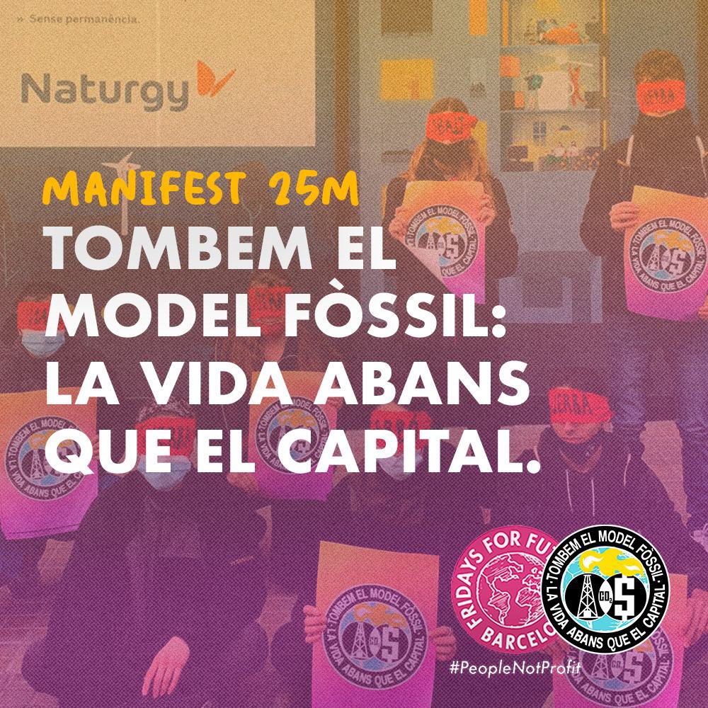 📣✊🏾🌱 Per què sortim aquest divendres 25 de març? 

Ens sobren motius per seguir lluitant, per seguir mobilitzades i per seguir construïnt alternatives per un futur digne i de #JustíciaClimàtica. 👇🏾

@fridaysforfuture #PeopleNotProfit