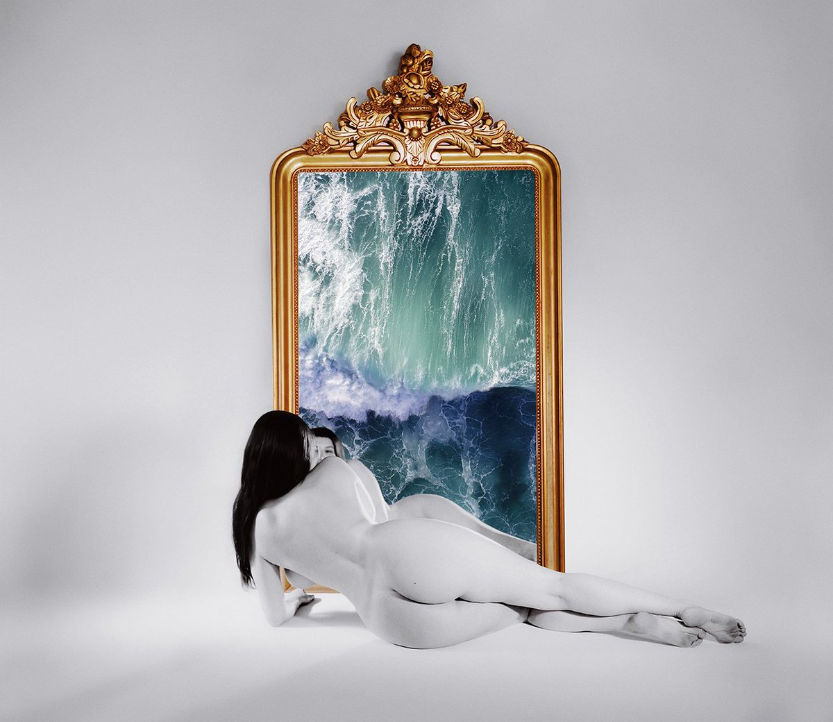 Collected "Mirror Mirror" by the Queen of Waves <a href="/aylaelmoussa/">Ayla</a> 🌊🔥