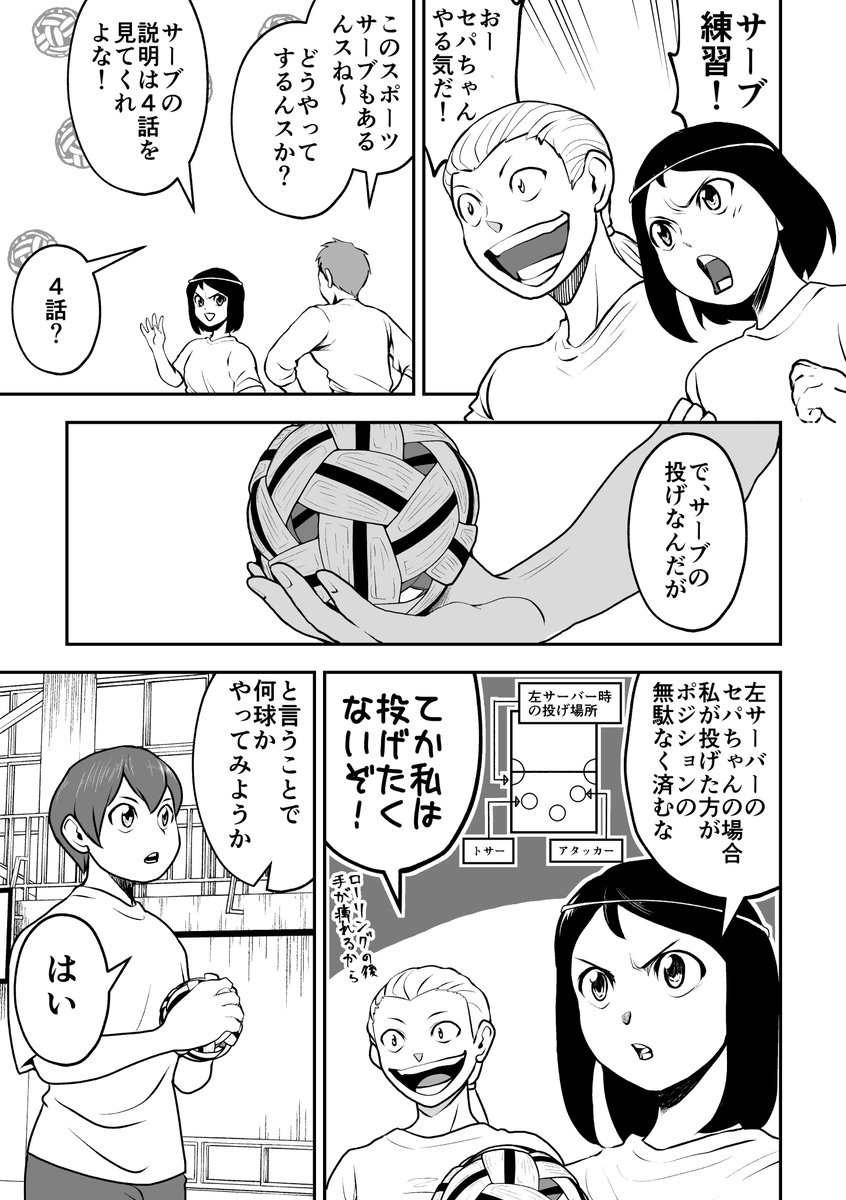 「セパタクローとは?」 #24 教われないスポーツ
#セパタクロー
#創作漫画 #オリジナル 