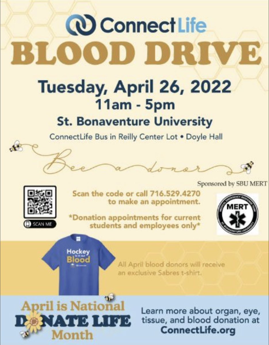 SbuMert's tweet photo. Make sure to sign up for the blood drive right on campus at the end of April! https://t.co/2Uq5yf9P79