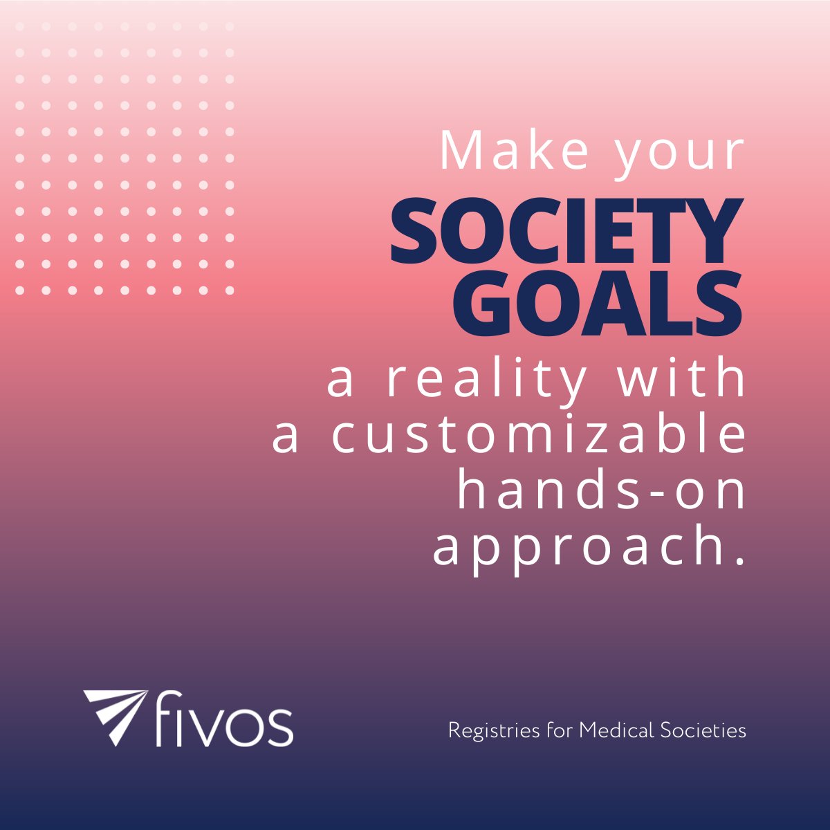 FivosHealth's tweet image. Fivos is your partner in successfully developing, launching, and marketing your society registry. Learn more about our registry services for medical societies: fivoshealth.com/solutions/regi…. 
#registrydata #regulatorysubmissiondata #clinicalregistrydata #medicaldevicedata #MDR #rwd