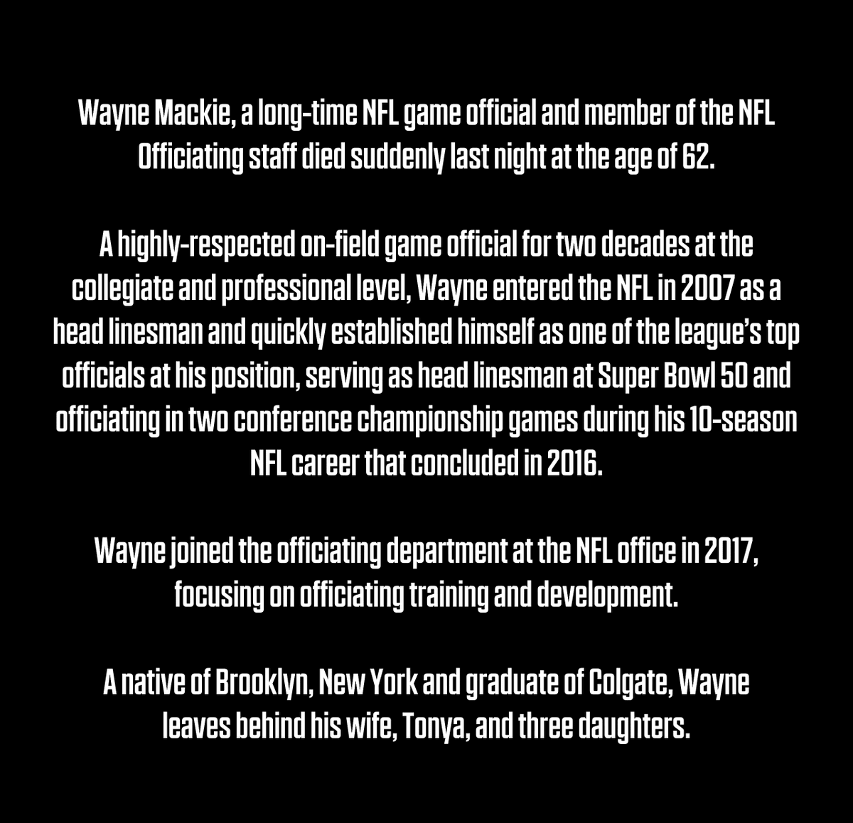 NFL Officiating tweet media