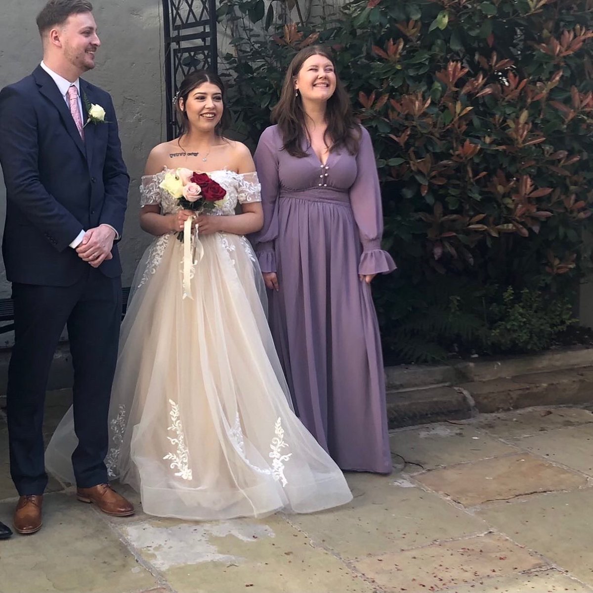 My baby sister got married today 🥺 can you tell I was over the moon about it 💖