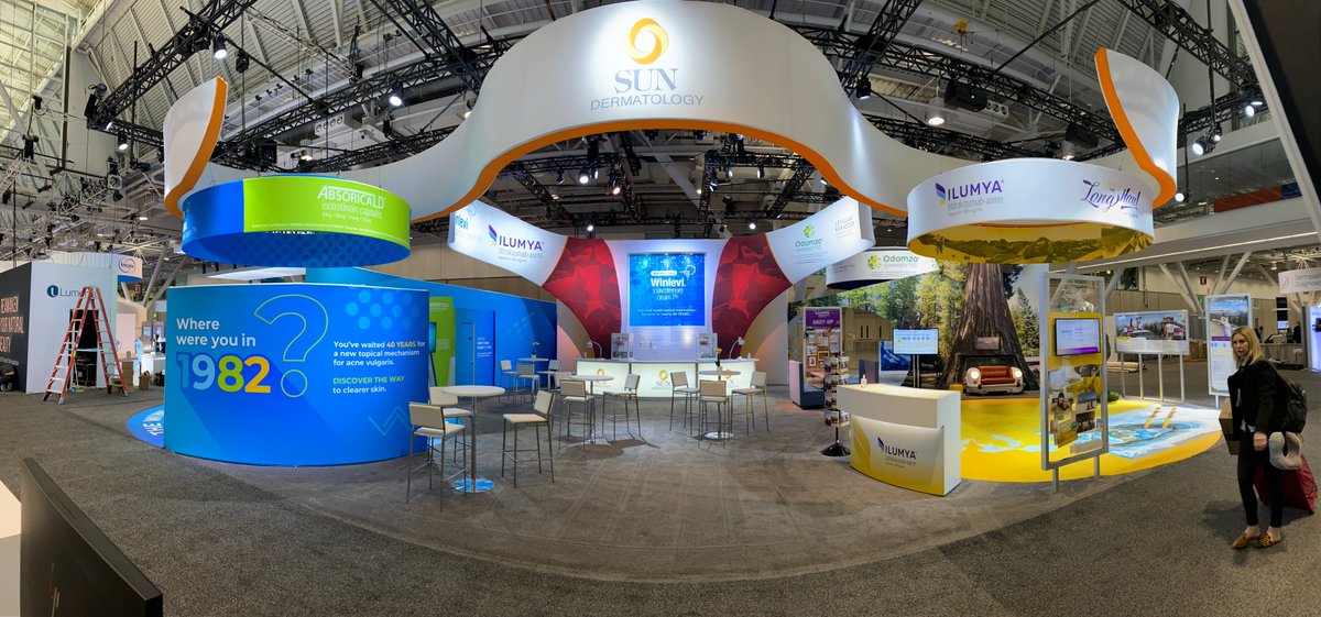 Happy Day 1 at #AAD2022 from the <a href="/SunPharma_Live/">Sun Pharma</a>    exhibit! Lots to see, do and learn. #dermatology