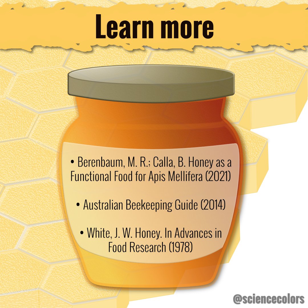 ScienceColors's tweet photo. Come see in details the sweetness of honey production. It is a complex process that involves harvesting, transportation, processing, packaging and even storage. It’s a true (bee)industry. #sciart #bee #honey #honeybee #insect #science #sciencecommunication #scienceillustration https://t.co/cCYNcFdIPX