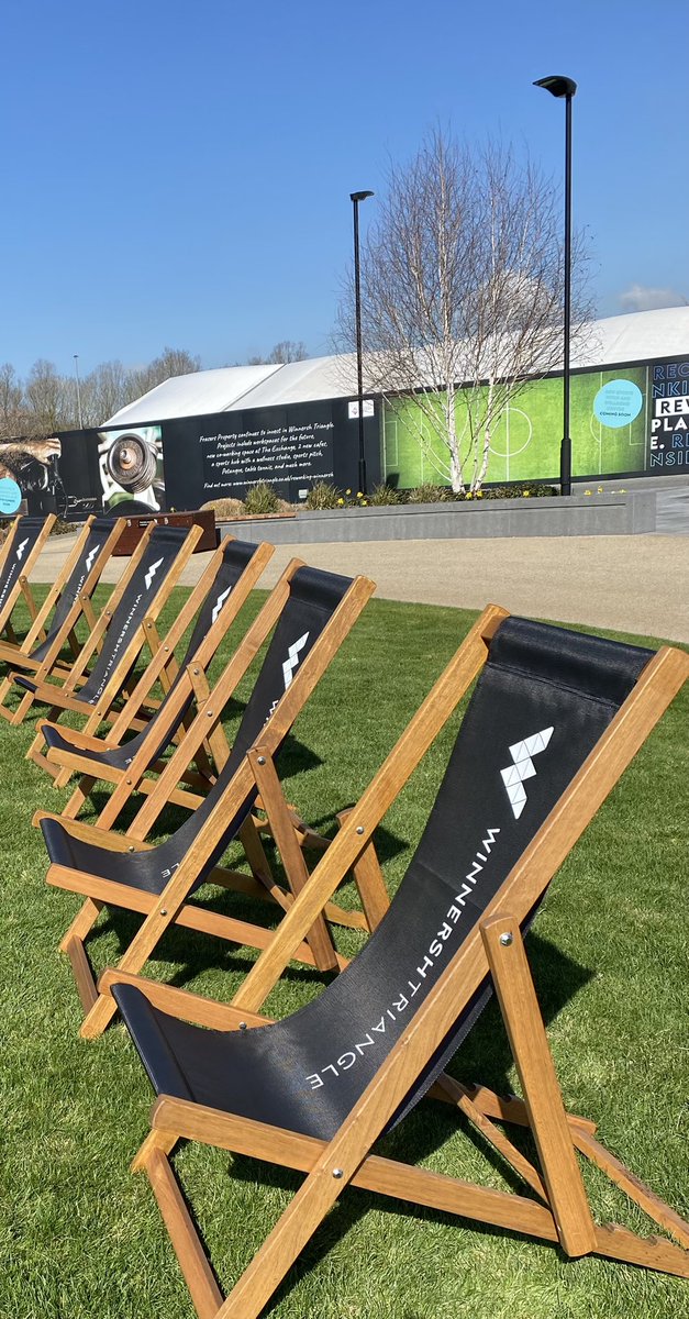 LFordHampers's tweet photo. The sun is shining, take a seat and chill for a while! @CalberFM is very proud to be providing services to their clients at Winnersh Triangle #calber #winnersh #facilitymanagement #workingtogether https://t.co/zxA5Ra23hh