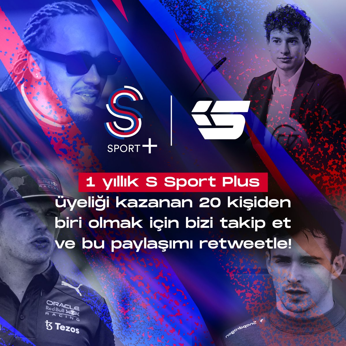 🎁 Formula 1 heyecanını yaşamaya hazır mısınız?

👀 Bizi takip et
✅ Bu paylaşımı retweet et
📺 1 yıllık S Sport Plus üyeliği kazanan 20 kişiden biri ol!

🔜 Çekiliş, pazar günü açıklanacak!