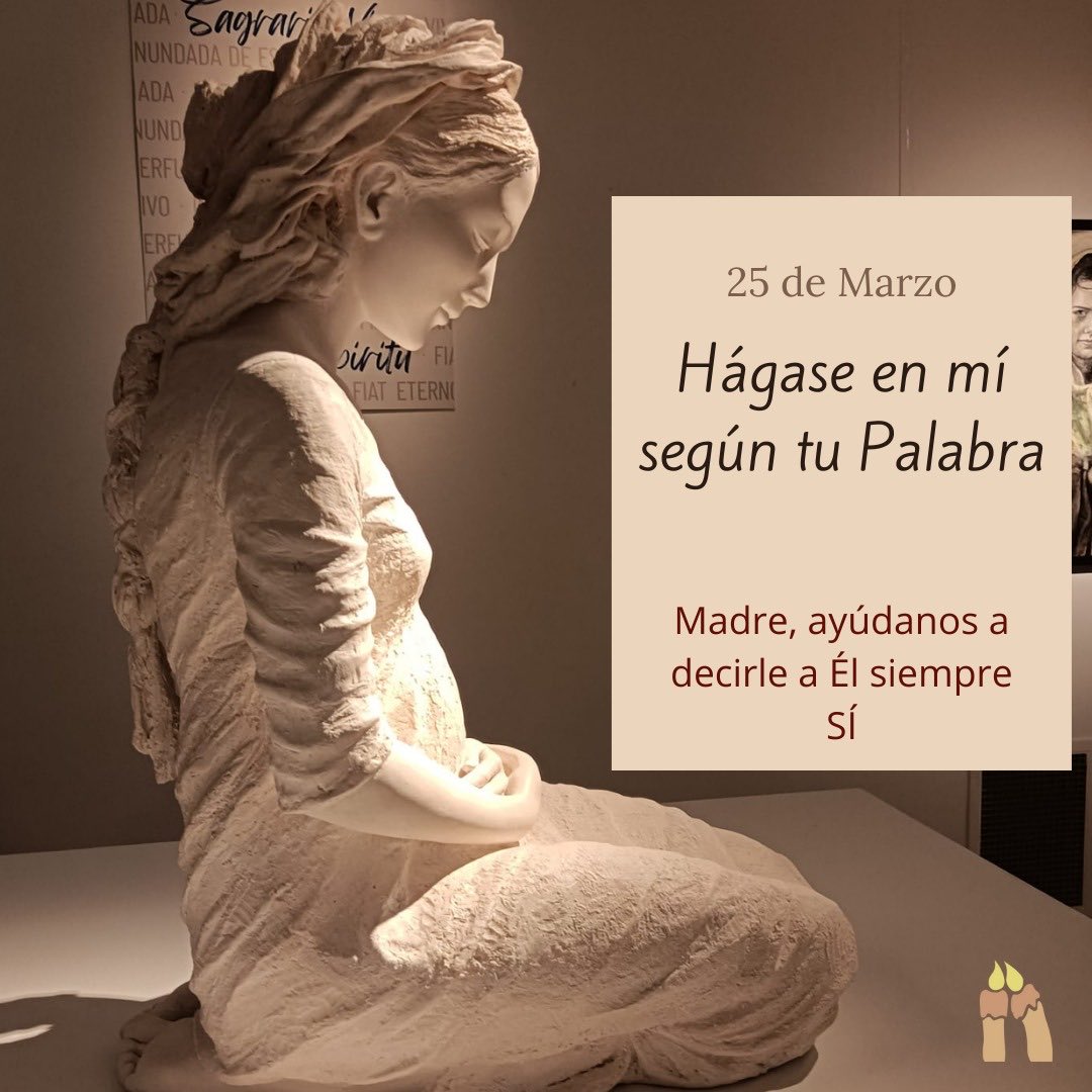 Feliz día de la Anunciación