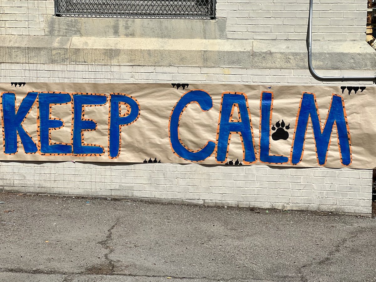 School 21 is getting ready for our NYS Testing Pep Rally! Just remember to #KeepCalm ⁦<a href="/andrew19668348/">Principal Cohen</a>⁩ ⁦<a href="/quezada1229/">Dr. Edwin M. Quezada</a>⁩ ⁦⁦<a href="/YonkersSchools/">Yonkers Public Schools</a>⁩ ⁦<a href="/yft860/">Yonkers Federation Of Teachers</a>⁩