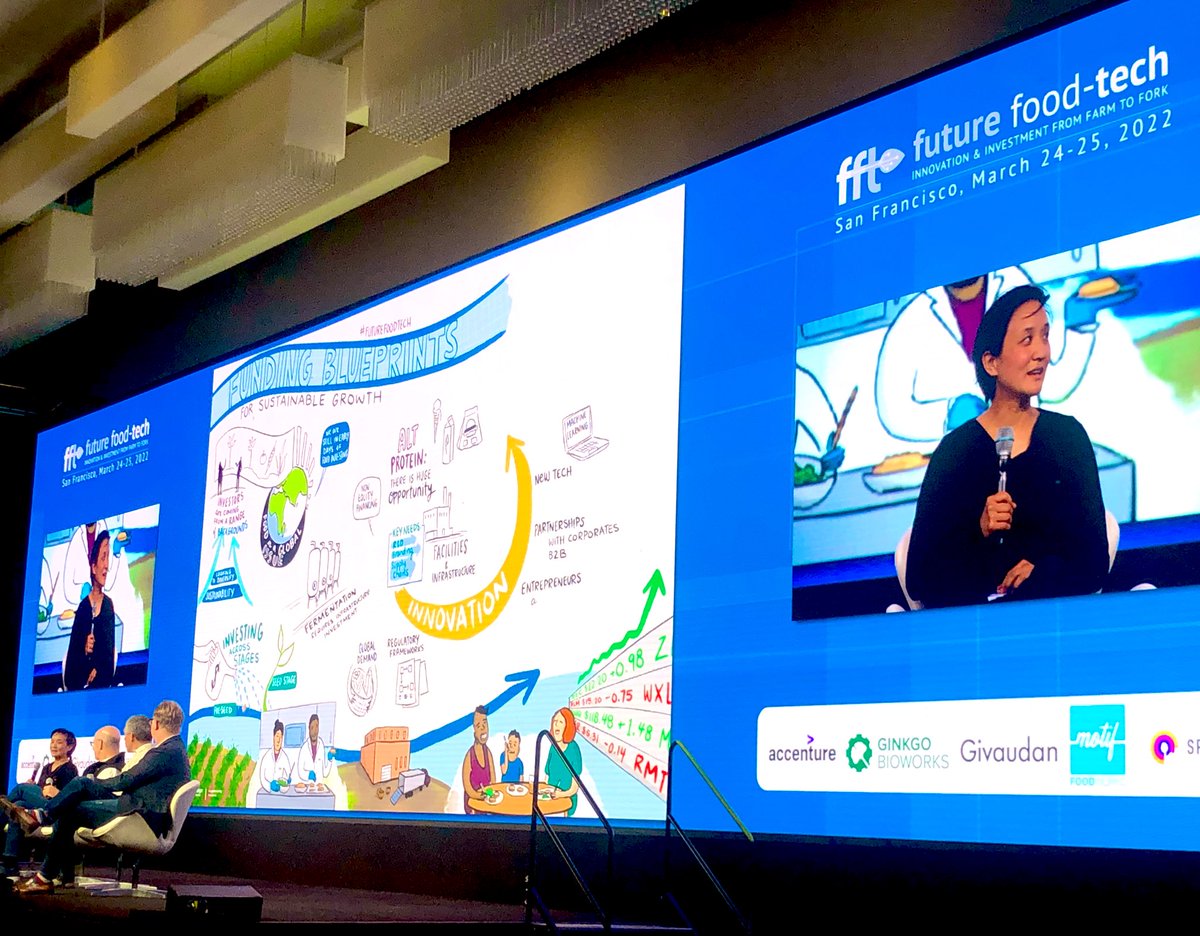 EvaBorgeSays's tweet photo. “We see huge value in partnership with corporates to help prove out the possibility of meaningful margins.” - Pae Wu of @SOSV on the power of corporate venture in supporting emerging food tech #FutureFoodTech https://t.co/O4QCg95wTR