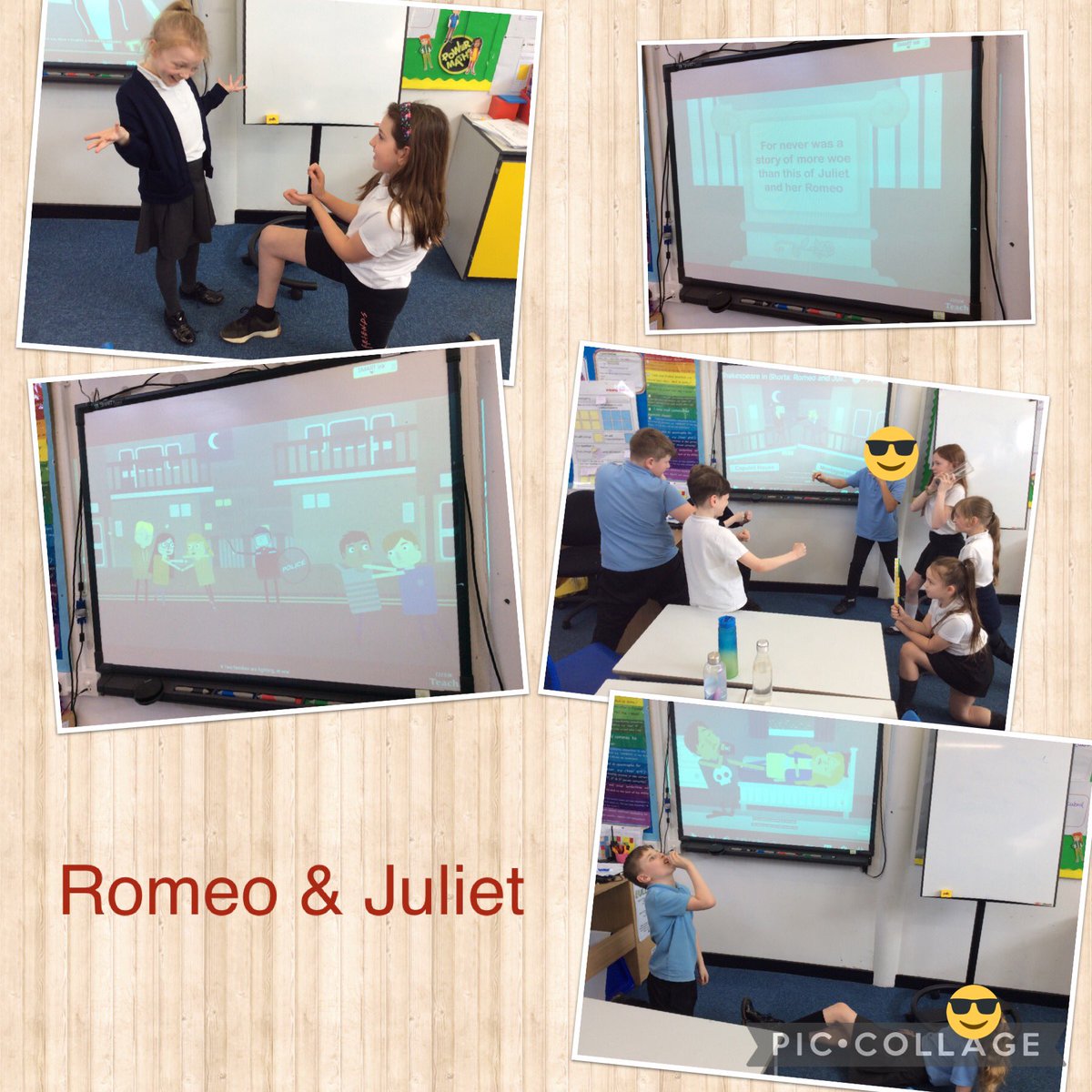 _misscorcoran's tweet photo. Today, we celebrated ‘Shakespeare Week’. We watched a clip of Romeo and Juliet and acted out some of the scenes. We really enjoyed working with Peter Kennedy last week so we brought Shakespeare to life with our drama activity. #shakespeareweek #reading https://t.co/CVlJRyAEg8