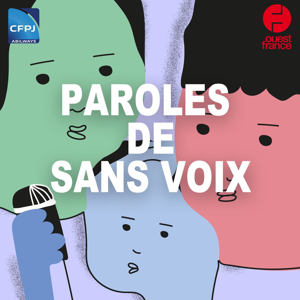 ParolesSansVoix's tweet image. #ParolesDeSansVoix Le Podcast: déjà 8 épisodes diffusés sur @OuestFrance Bravo aux journalistes @AlternanceCfpj qui l&apos;ont réalisé ! @CFPJMedias  podcasts.ouest-france.fr/user/1-170-CFPJ