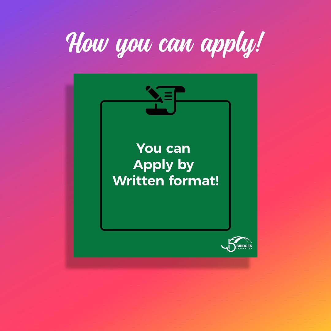 theJDBridges's tweet photo. We want you to apply for our bursary in the method that best sets you up for success.

You can apply by:

- Interview 📞 

- Video presentation 📹

- Written format 📝

Applications are open, apply today! https://t.co/fXm9542Jhn