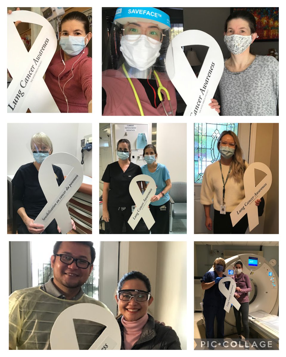 jesseruppell's tweet image. Just a few members of the awesome Ottawa medical community supporting The White Ribbon Project! Home care, respirology, family medicine, technologists, all stepping up! More people spreading the word that anyone with lungs can get lung cancer. #ResearchMatters #ScreeningMatters