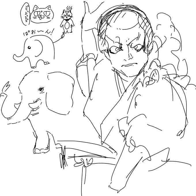 これは落書き 