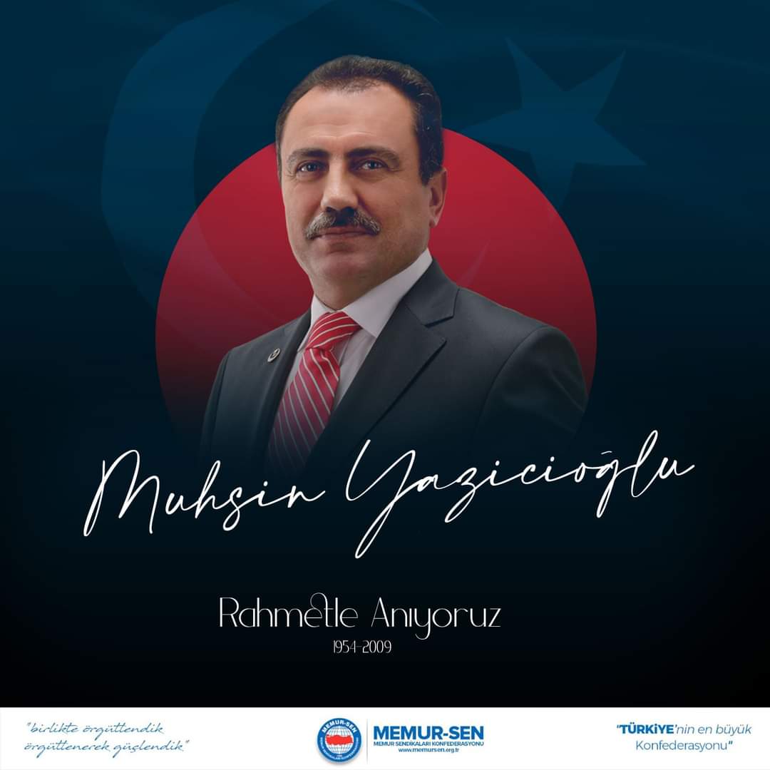 mesutoner45's tweet photo. Ömrünü vatanına ve milletine hasrederek Türk siyasi hayatında müstesna bir yer edinen Medrese-i Yusufiye'nin güler yüzlüsü merhum Muhsin Yazıcıoğlu'nu şehadetinin 13. yılında rahmetle anıyoruz.
Mekanı cennet olsun. 

#MuhsinYazıcıoğlu #25Mart2009 https://t.co/Vvf7Tzr0HO
