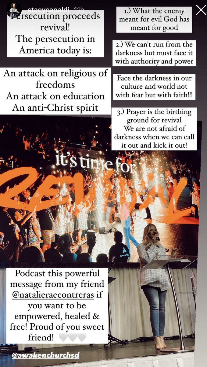 AwakenExposed's tweet photo. Delusional. #AwakenChurchSD #stacycapaldi #revival https://t.co/UcPtiVvhcQ