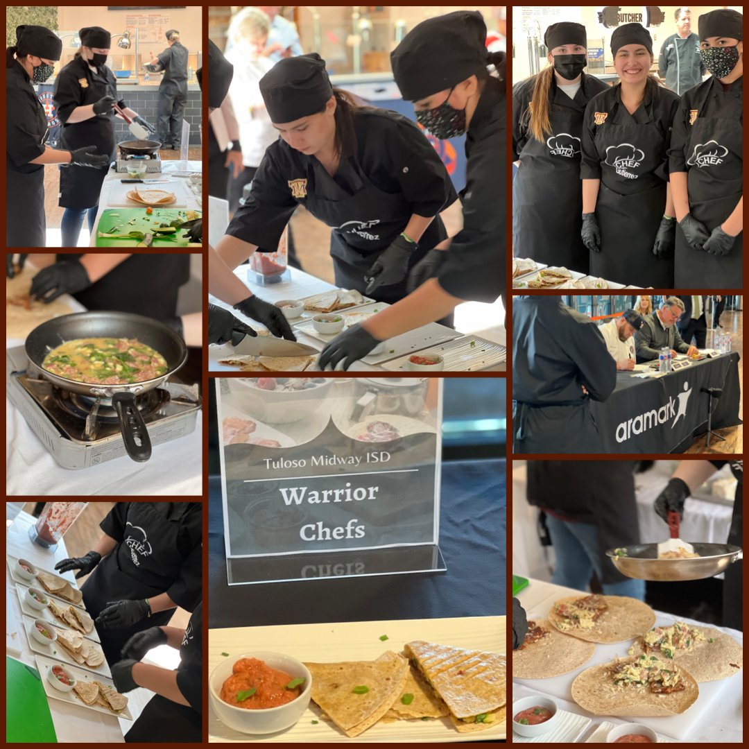 Lone Star Chef Competition @ Minute Maid Park

Great job Team - Warrior Chefs!
<a href="/tulosomidwayhs/">Tuloso-Midway High School</a>