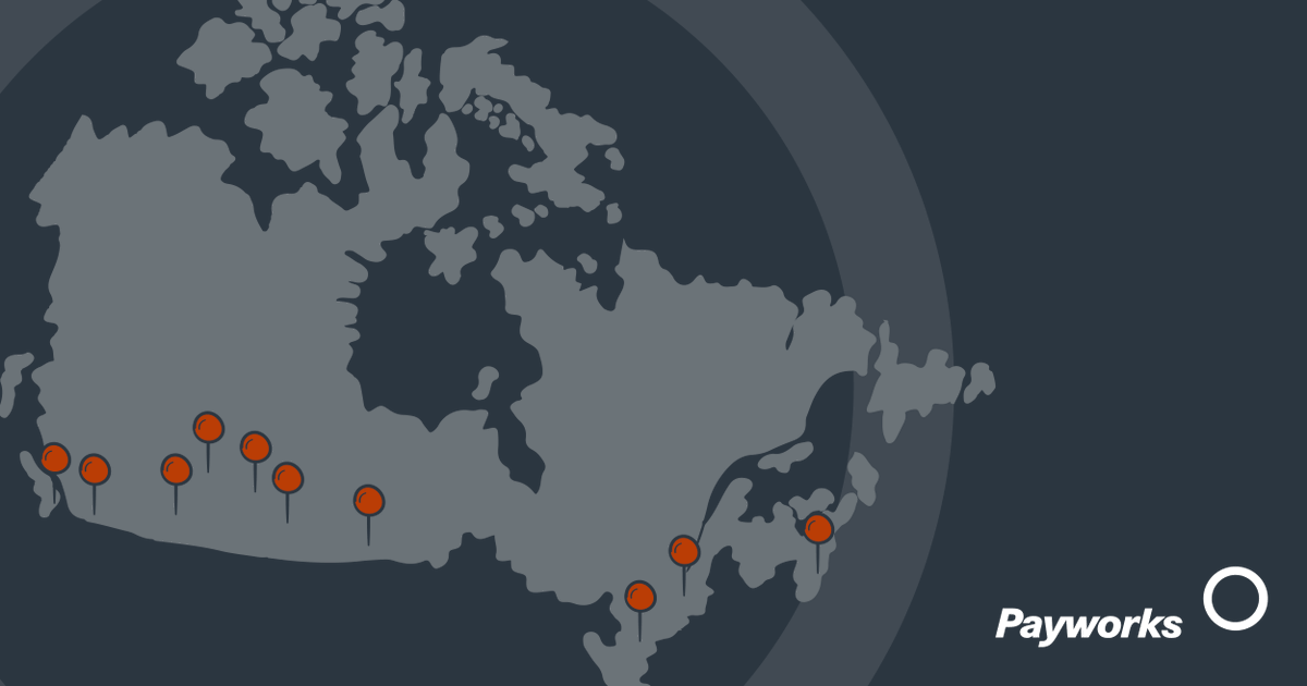 Payworks's tweet photo. Payworks is True North strong w/ 370 employees from coast to coast. We’re here to support Canadian businesses in all things #payroll & #HR.
Connect w/ the Payworks Canuck in your area by signing up for a casual coffee chat: https://t.co/bqIeDoXu1q.
#CanadianOwnedAndOperated https://t.co/qrqdHrrWKr
