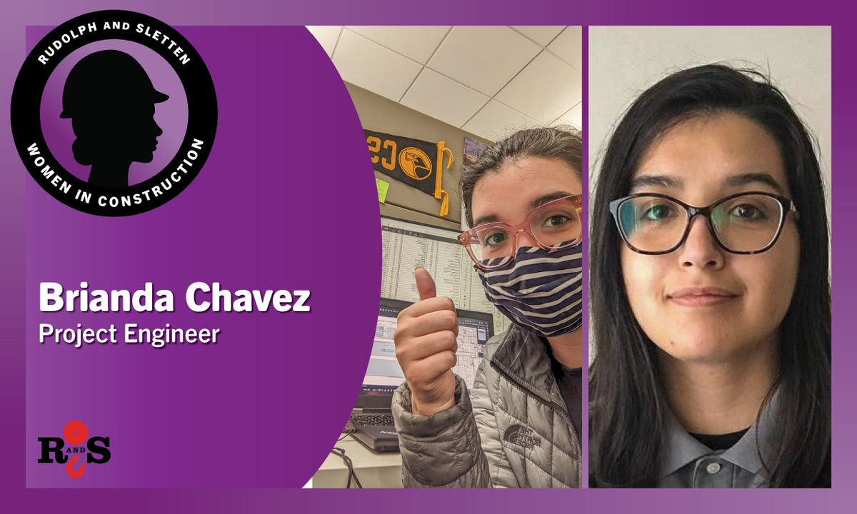 RudolphSletten's tweet photo. “I’m excited about being a recruiting captain at R&S this year. I’m hoping we can bring on a few female interns in the region—and that I will be able to mentor one of them.” — Brianda Chavez, Project Engineer #LetsBuild #WIC #WomeninConstruction #WICweek #wiops #nawic https://t.co/PruvhUQjbJ