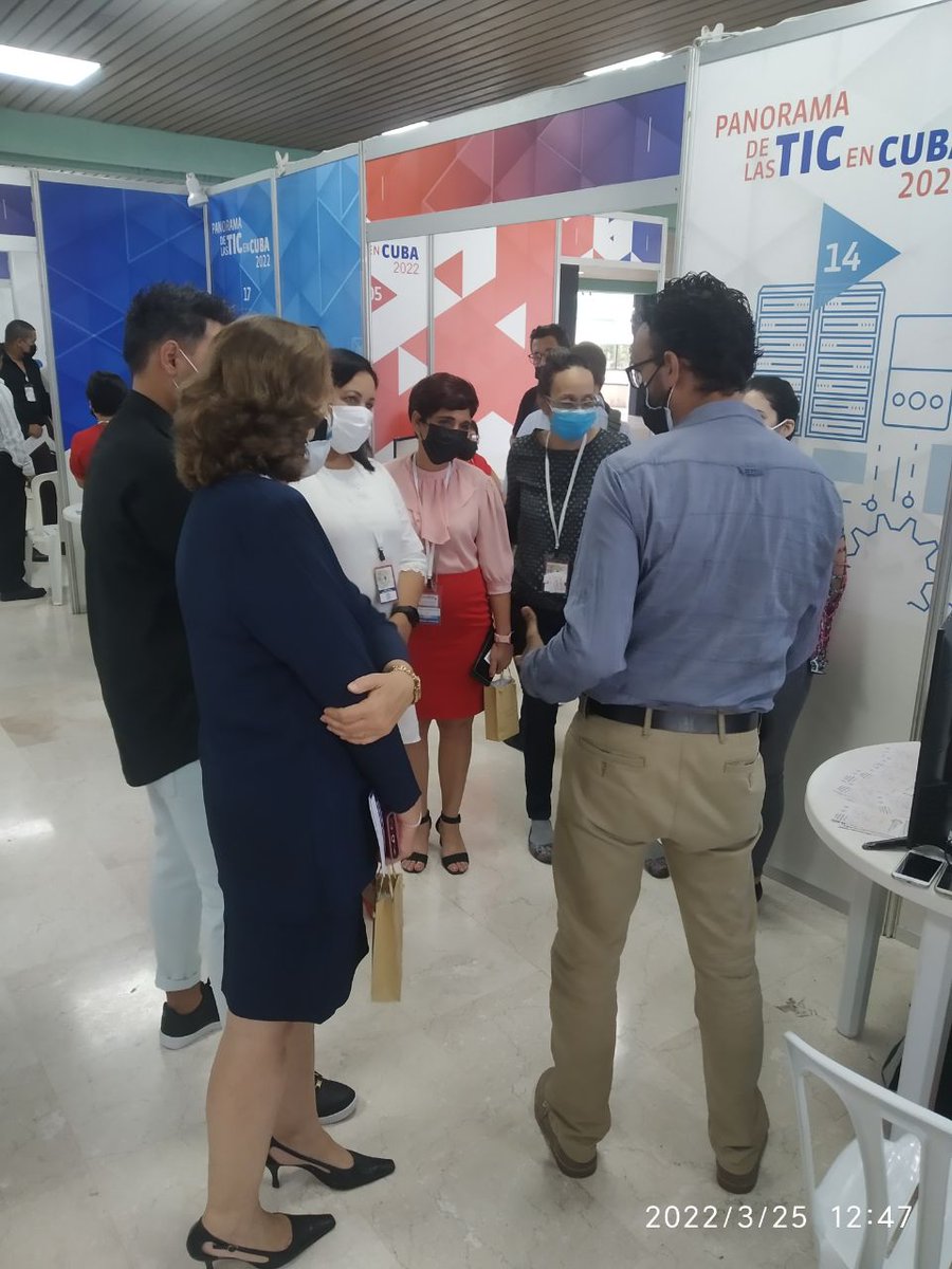 El proyecto ERGOMove <a href="/CujaeInf/">Inf_CUJAE</a> visitado por <a href="/MayraArevich/">Mayra Arevich Marín 🇨🇺</a> Ministra de <a href="/MINCOMCuba/">Ministerio de Comunicaciones Cuba</a>
Promoviendo la actividad eficiente de las transitorias <a href="/CorreosdeCuba/">Correos de Cuba</a> , Grupo Palco, <a href="/AerovaraderoSA/">Aerovaradero</a> 
<a href="/AleRoseteS/">Alejandro Rosete Suárez</a> @HumbeDiazCUJAE <a href="/CujaeRedSocial/">Universidad Tecnológica de La Habana</a>