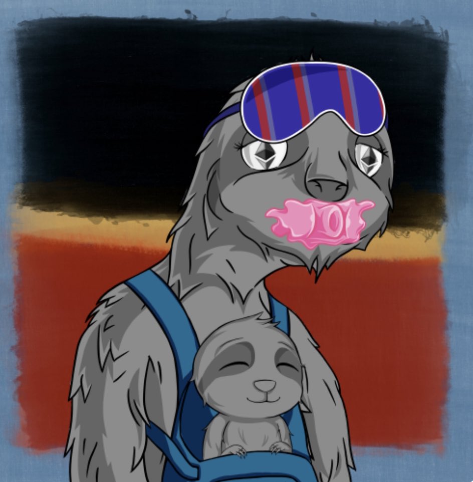 sleepyslothsc's tweet photo. Sloth of the month #giveaway 🚀

One of our amazing community member aka “$ilent777” is giving 350$ in ETH and the team is adding… BABY SLOTH #2102 to celebrate!🔥

to participate:

•RT, like and tag 2 friends
•Join discord https://t.co/oSuRuqd57O 
#sleepyfam #NFTGiveaway https://t.co/AgeuCl2J3V