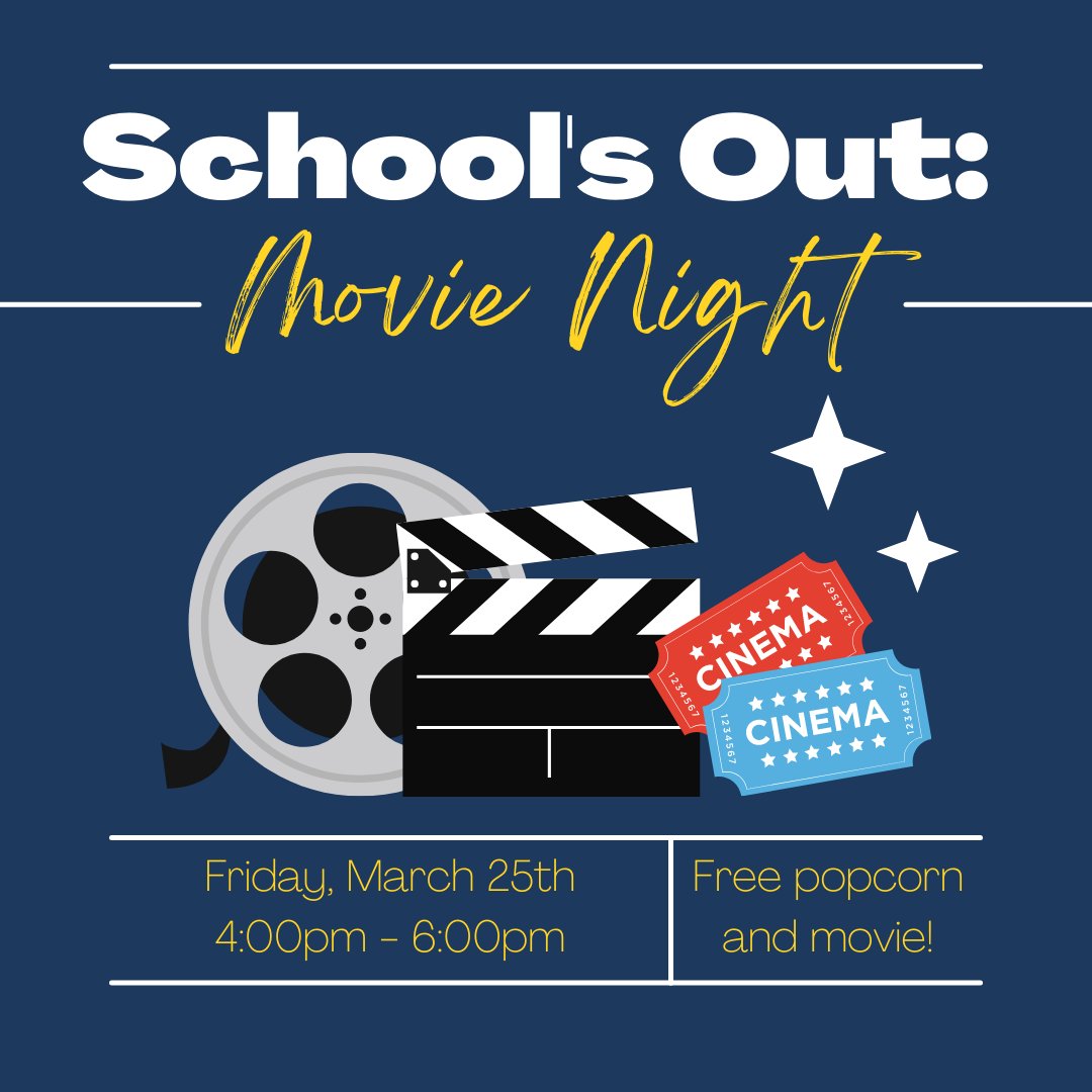 Grab some popcorn and settle in for an in-library movie night! We'll be showing Luca! ☀️