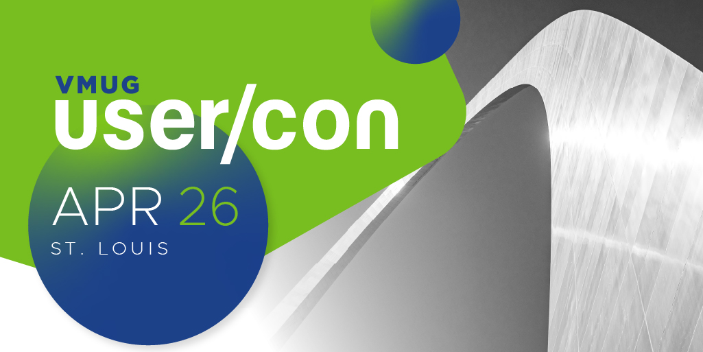 VMwareCommunity's tweet photo. The St. Louis VMUG community welcomes you to network and engage in face-to-face conversations with your peers at the VMUG UserCon. Be part of it!: https://t.co/MkjJkeFRDk @stlvmug
@MyVMUG #StLouisVMUG https://t.co/S1SiqNqvM1