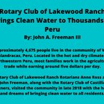 Photo by Rotary Club of LWR (@Rotary_LWR)