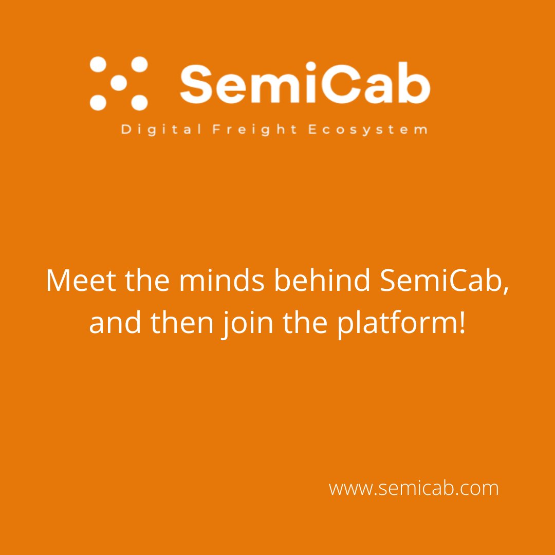 mySemiCab's tweet photo. We're ready to revolutionize #freight once and for all - join us.
https://t.co/x5dRmGj6xJ
#EmptyMileEliminator #CollaborativeTransportationPlatform https://t.co/Oxz90gaKz8
