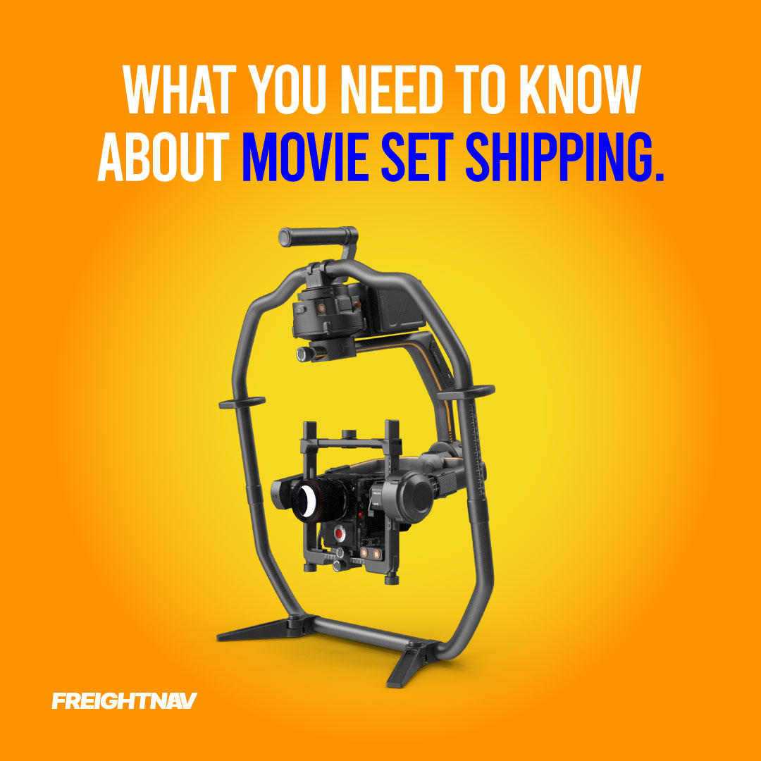 freight_nav's tweet photo. Filming movies and TV shows usually takes place in different locations, which means there’s a lot of shipping involved. 🎥

It may be required to ship fragile equipment or even bulky props, all that with a time-sensitive schedule.

#movieset #filmproduction #freight #logistics https://t.co/F4WhTcOG94