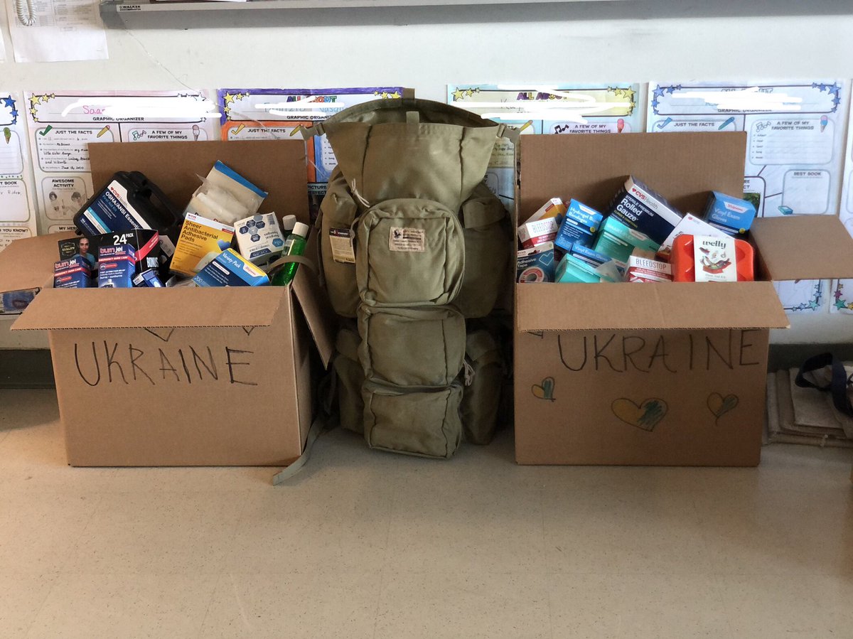 MissRosano's tweet photo. Donations for Ukraine 💙💛 Thank you to all who donated ❤️‍🩹@scofieldmagnet  #StandWithUkraine️ https://t.co/Z6OMp5cmt4