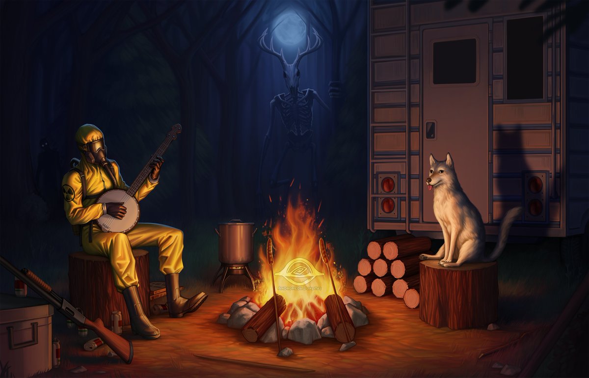 Commission for <a href="/TacoRedneck/">TacoRedneck</a> !
This was a really big one and it was so rewarding and fun to see it all come together, thank you so much for trusting me with these awesome characters and commissioning me! 😊