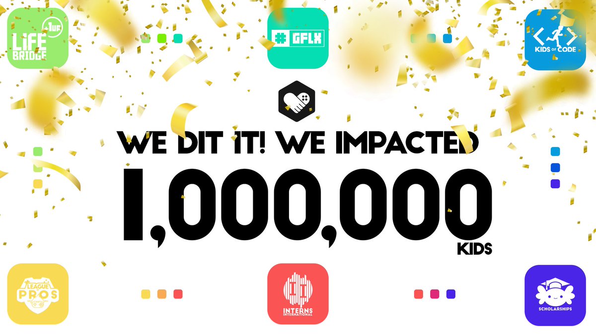 Nathan Jetti Blair (@jettixp) on Twitter photo <a href="/GamesForLoveorg/">Games For Love</a> is impacting more than 1 million children per year through all of our programs, in 2022, we are setting an epic goal of reaching and impacting 2 million children in the year of 2's! gamesforlove.org/programs for more info! <a href="/GamesForLoveorg/">Games For Love</a> is impacting more than 1 million children per year through all of our programs, in 2022, we are setting an epic goal of reaching and impacting 2 million children in the year of 2's! gamesforlove.org/programs for more info!