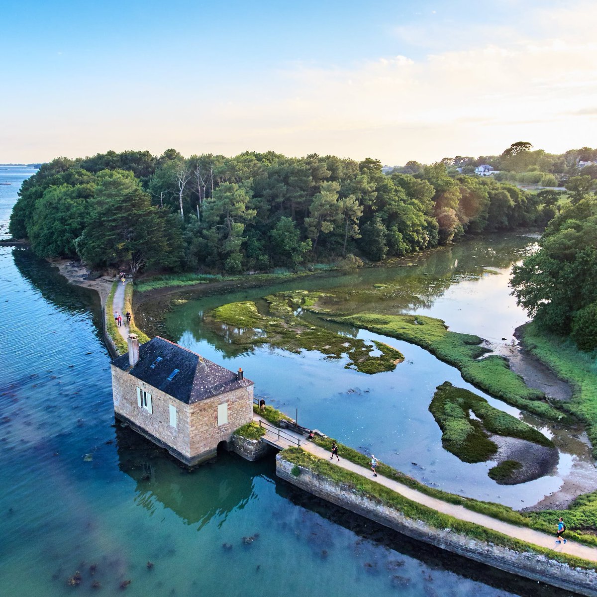 UltraMarin56's tweet image. [À la découverte du Golfe du Morbihan-Arradon]
1ère commune à faire connaissance avec les coureurs du Grand Raid.
Les participants de la Marche Nordique s’élanceront de celle-ci. Les coureurs feront face au Moulin du Paluden et se dirigeront vers la 2e commune.
#GolfeduMorbihan