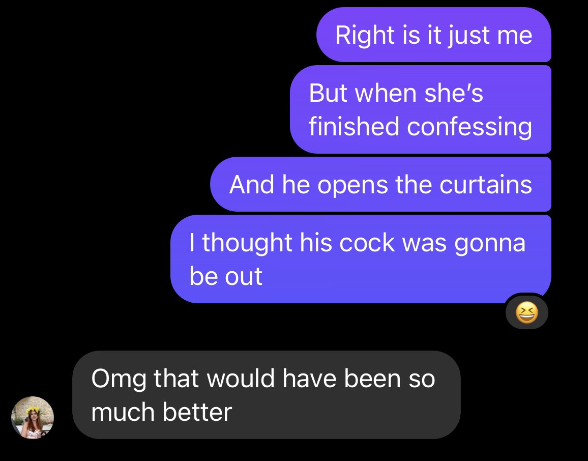 murderofthemind's tweet photo. My friend has been getting me into Fleabag. @DryWrite, do you take constructive criticism? @oocfleabag https://t.co/rcWet4esI8