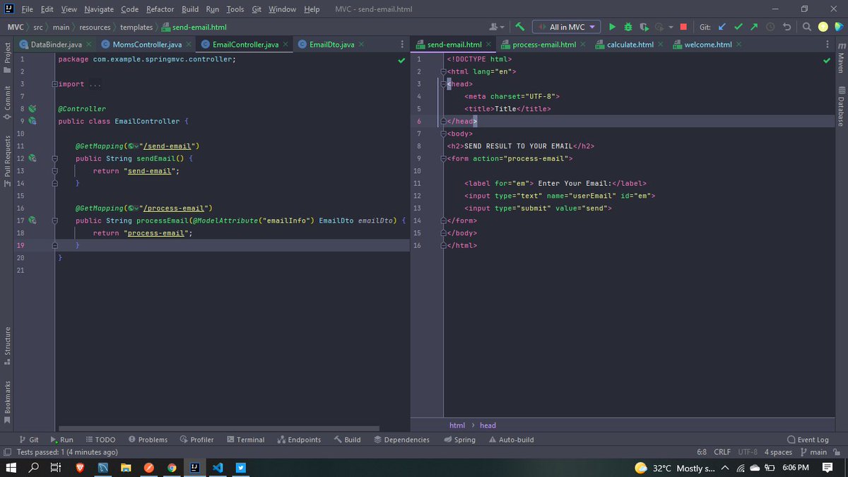 deji_java_dev's tweet image. Day 46 of my #100DaysOfCode 

Spring MVC recap

#java 
#softwaredevelopmen