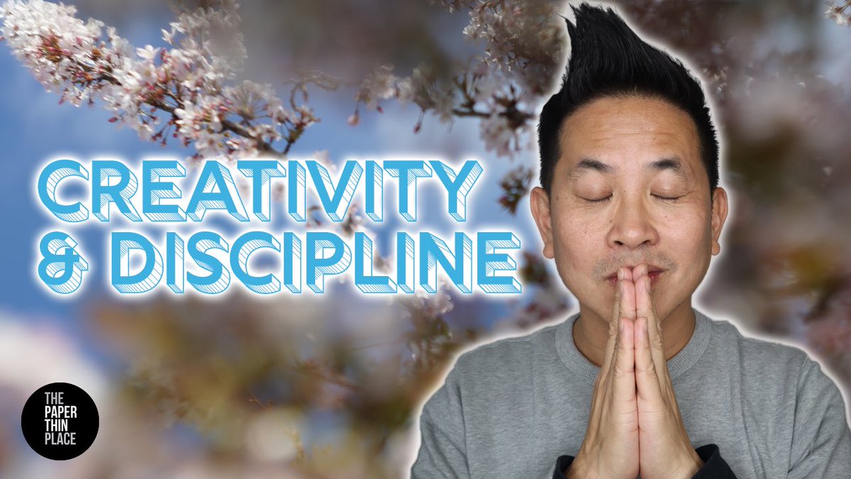 paperthinplace's tweet photo. #NewVideoFriday. CREATIVITY &amp; DISCIPLINE: Tips to help you grow your #creativity https://t.co/stUGdAaHLx https://t.co/bpOukXlpuy