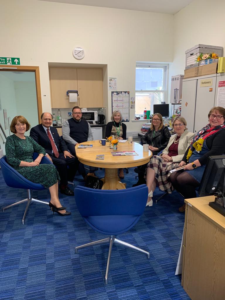 Lovely to recently visit Ramsey Neighbourhoods Trust in Ramsey on their 10th anniversary, along with <a href="/steve_corney/">steve corney</a>.
Thank you for all your work serving the local and surrounding communities.