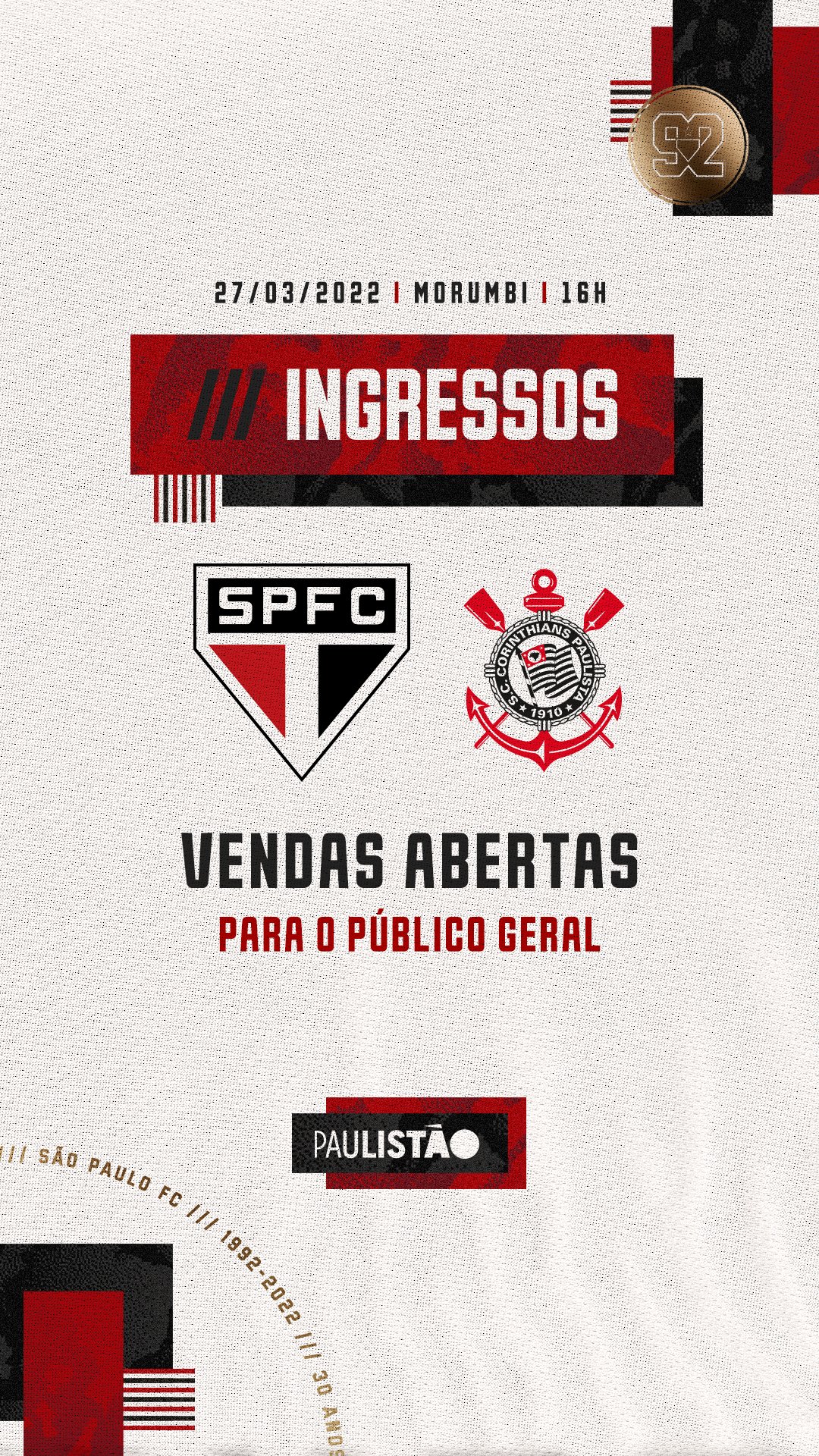 ARENA HENKO - SPFC x CORINTHIANS é na Total Acesso.