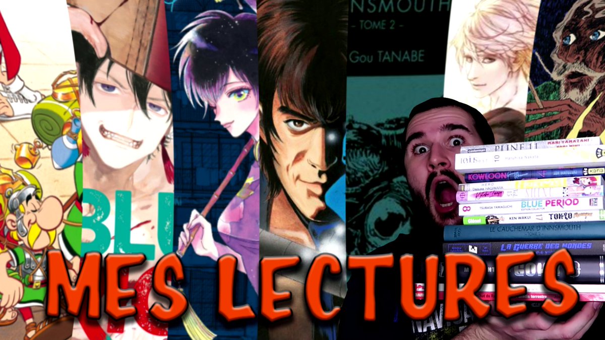 MMangasse's tweet photo. Cette semaine dans mes lectures au programme il y a :
#pline
#leviusest
#kowloongenericromance
#midnighteyegoku
#horimiya
#shine
#blueperiod
#tokyorevengers
#lecauchemardInnsmouth
#laguerredesmondes
#lechatdurabin
#asterix
➡️ https://t.co/e35ShST9g4 ⬅️ https://t.co/RqXLLKnZ1O