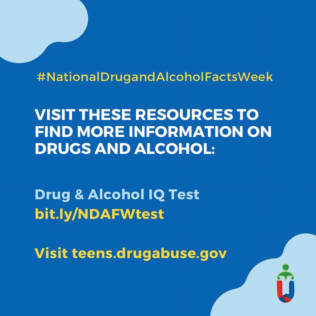 OYUnited's tweet image. This is a week where we encourage communities to SHATTER THE MYTHS about substance abuse. This weekend learn more by searching #NDAFW. bit.ly/NDAFWtest #OYUnited
