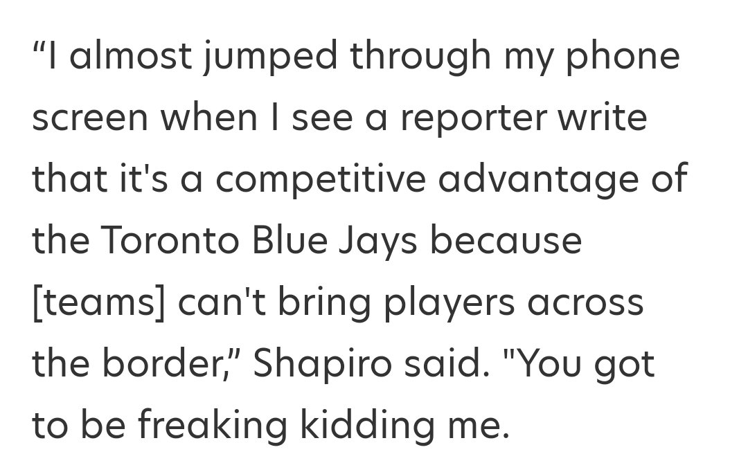 brantdubs's tweet photo. Mark Shapiro bodying Jeff Passan... You kinda love to see it https://t.co/tTFE8LZxr0