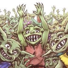 MoseyDm's tweet photo. Make up a new fact about goblins. https://t.co/w41dMf4lDo