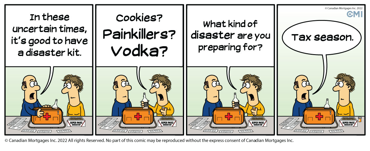cmi_mortgages's tweet image. The only thing missing is a hammer to smash the calculator 🔨 😂

#taxseason #taxfirstaidkit #disasterkit #taxprep #taxcomic #taxjoke