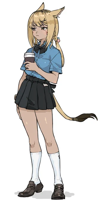 ウルダハミコッテJK(❔❔❔ 