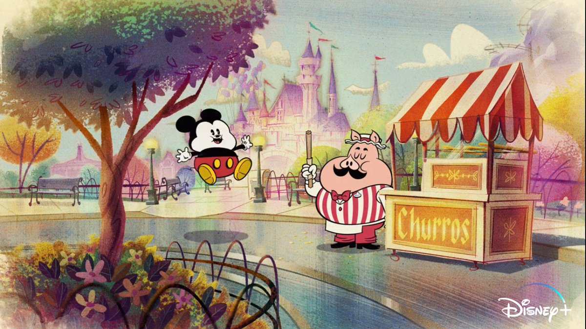 DTVANews's tweet photo. Bucky Bug, @WaltDisneyWorld's iconic churros, Mickey Mouse Splashdance and Kingdom Hearts Keyblade D make cameo apperances on #TheWonderfulSpringOfMickeyMouse
Now Streaming on @DisneyPlus.
#TheWonderfulWorldOfMickeyMouse https://t.co/rfHHaAVACQ