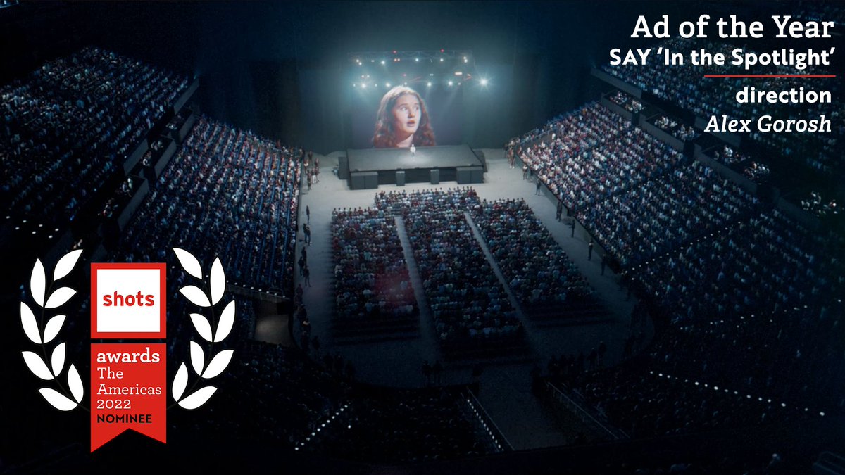 hungrymantweets's tweet photo. Director Alex Gorosh's "In the Spotlight" PSA for The Stuttering Association for the Young has been shortlisted for Shots Awards 2022: Ad of the Year, Direction. Hats off to @GoGoGorosh, @BBDONY, and SAY! https://t.co/kyvWtnzgUK