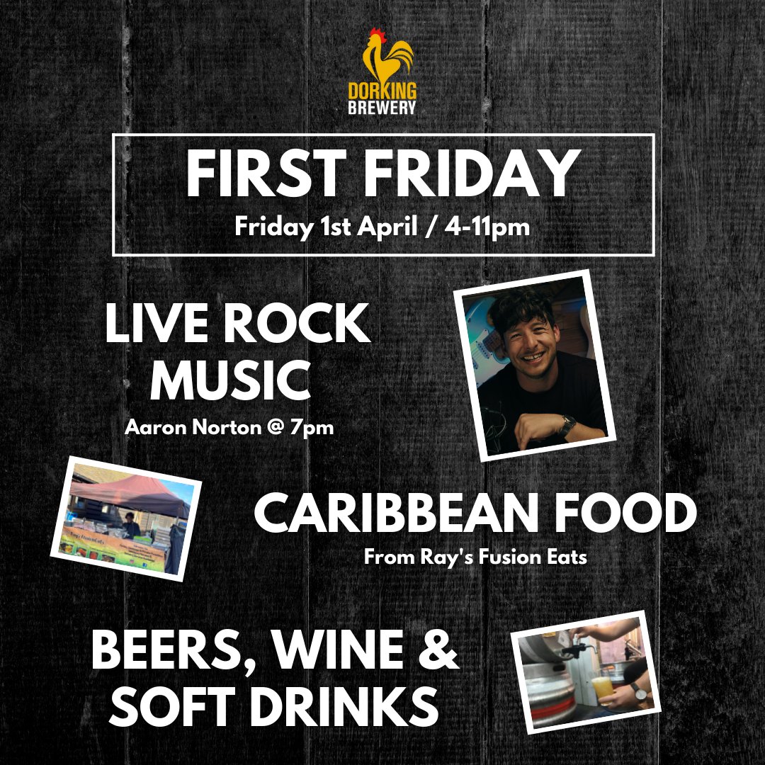 No jokes, First Friday returns next week with @AaronNortonUK! Don't miss it! 👊

#FirstFridays #LiveMusic #CaribbeanFood