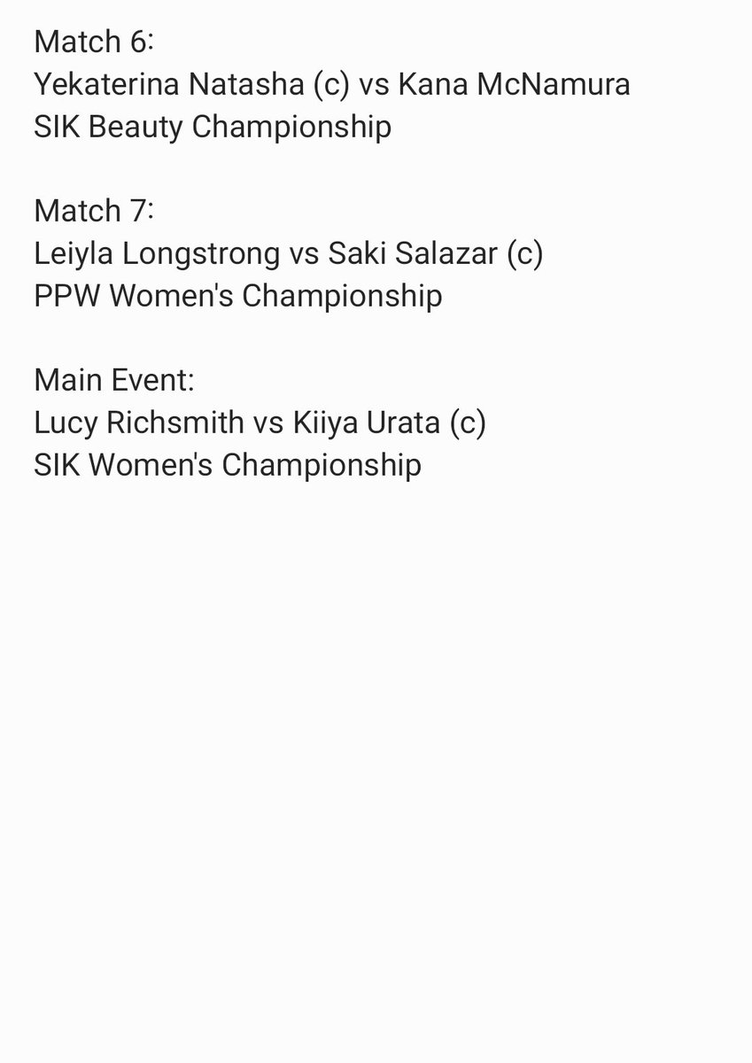 LancasterPPWSIK's tweet photo. SIK Easter Madness PPV Card:

April 17th! https://t.co/Pq5to1il1k